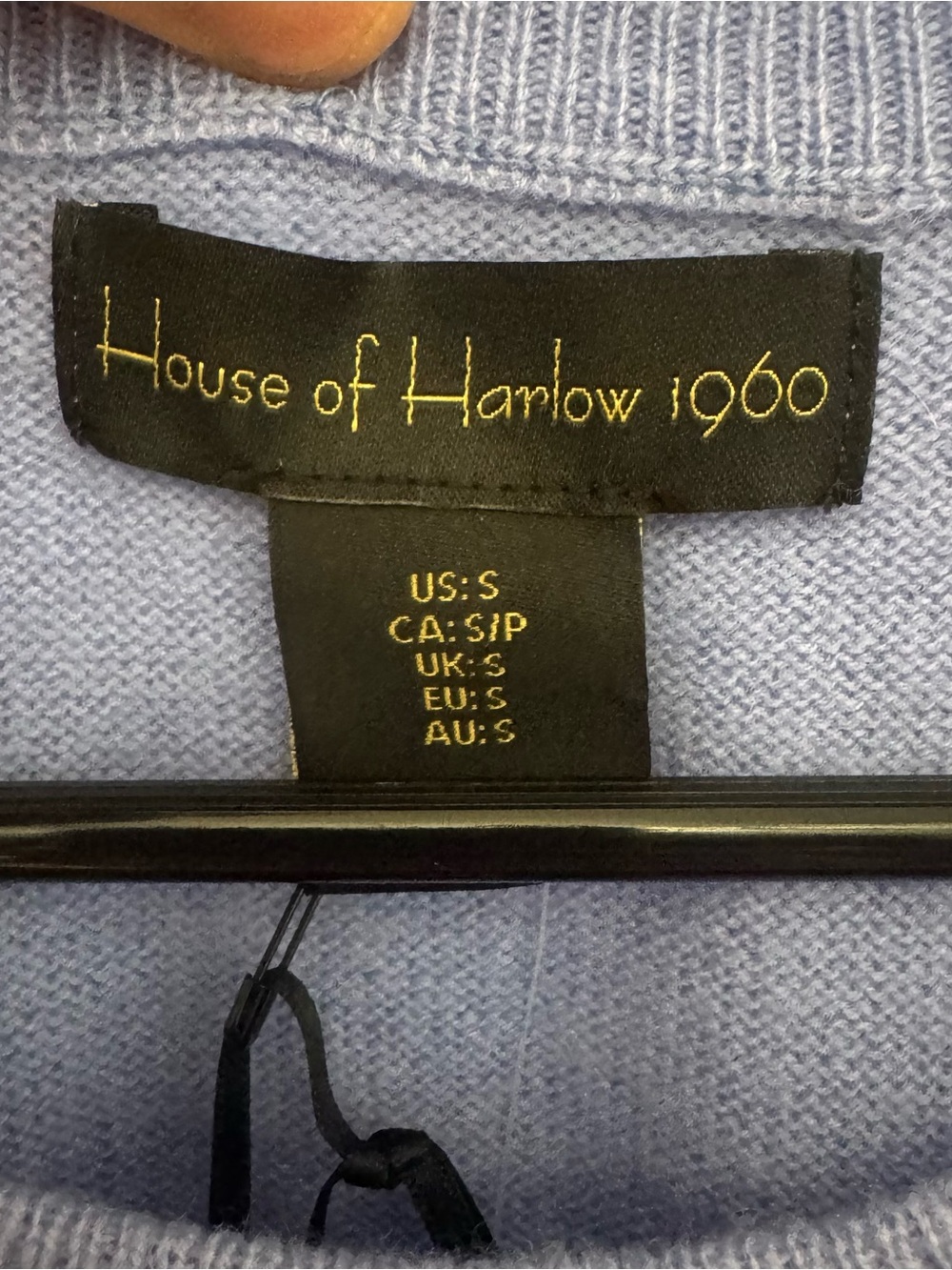 House of Harlow 1960 Periwinkle Cashmere‎ Tank - Picture 3 of 5